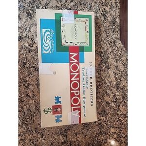 Vintage Parker Brothers Monopoly 1961 USA Salem Massachusetts Game Board Rare!